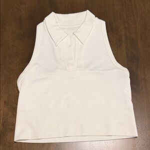 Athleta Collared Tank Top